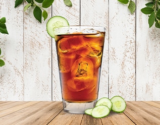 Cool Harmony - A Cucumber & Lemon Iced Tea