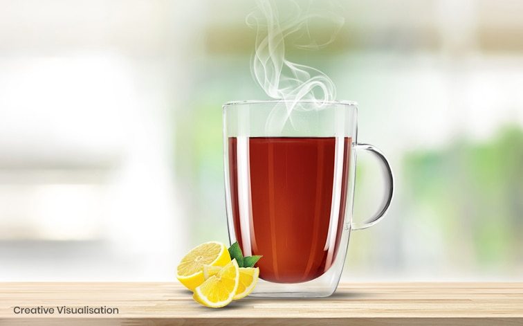Quick Easy Hot Lemon Tea Recipe Nestle Professional
