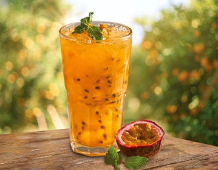 Mellow Yellow - A Passion Fruit & Lemon Iced Tea