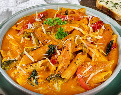 Pink Sauce Penne Pasta