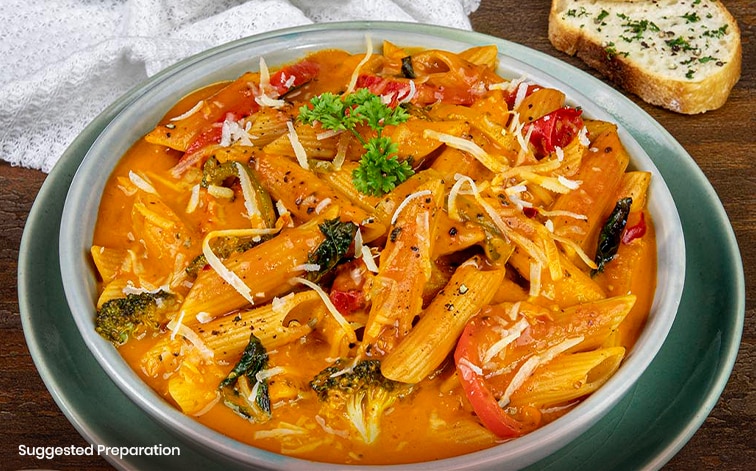 Pink Sauce Penne Pasta