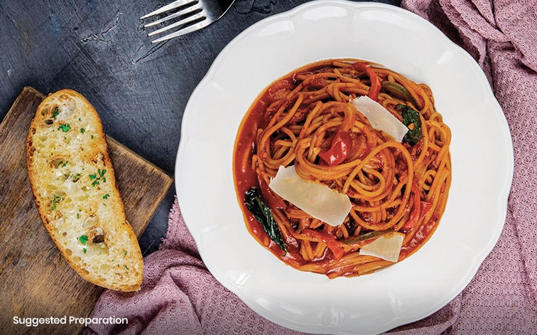 Spaghetti Arrabbiata Pasta