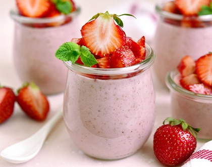Strawberry Mousse