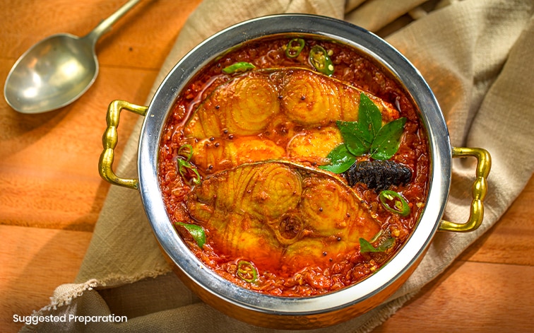 Fish curry on sale image