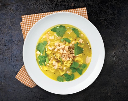 Burmese Khao-suey With Vegetables