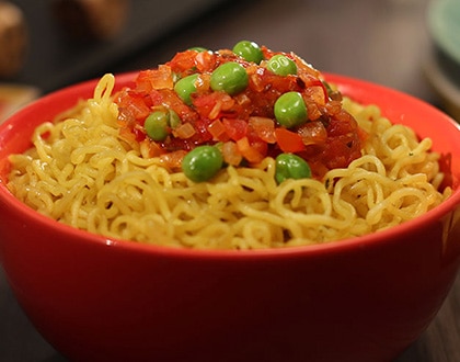 Creamy Tomato Veg MAGGI® (Pink Sauce)