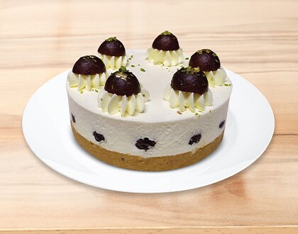 Gulab Jamun Cheese Cake