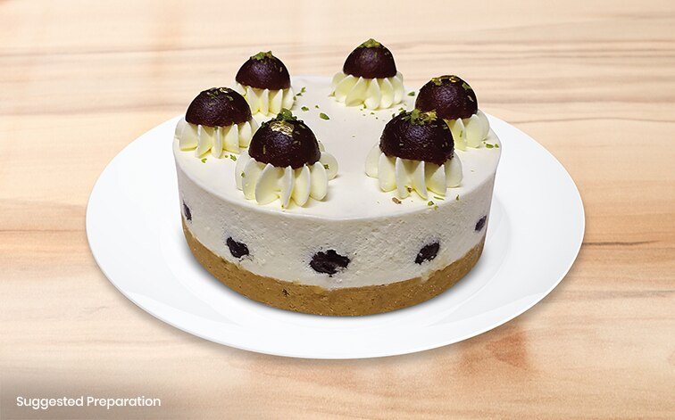Gulab Jamun Cheese Cake
