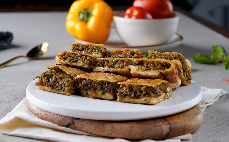 Plant Based Paratha Roll