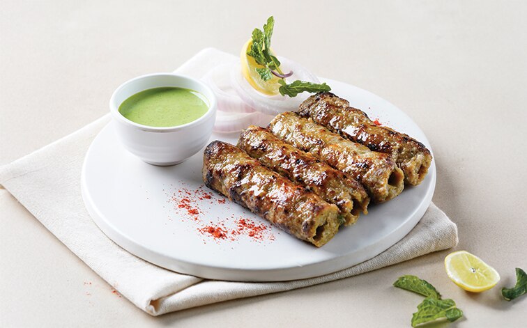 Plant Based Seekh Kebab
