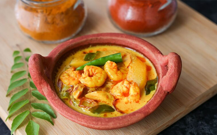 Prawn and Ash gourd curry