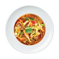 MAGGI® Thai Green Curry Salad with Garlic Noodles