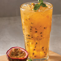 Mellow Yellow – A Passion Fruit & Lemon Iced Tea