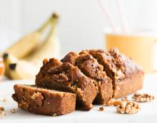 Banana Walnut Tea Cake